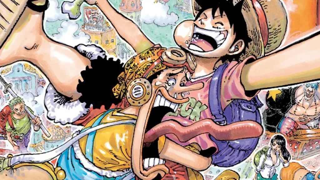 Eiichiro Oda desenha arte colorida para o One Piece Day