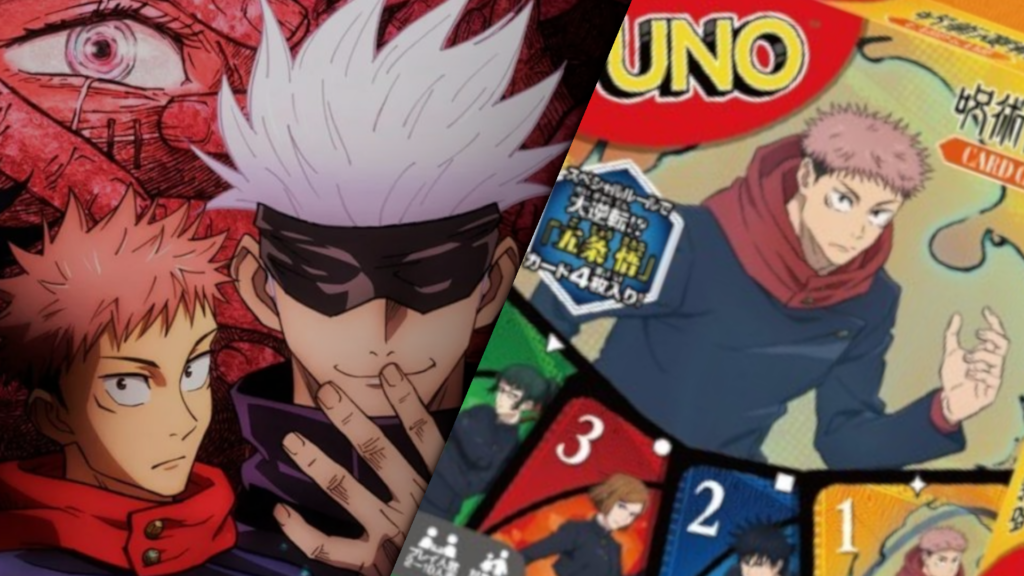Featured Image: UNO Reverse Your Cursed Techniques With Official Jujutsu Kaisen Anime Edition