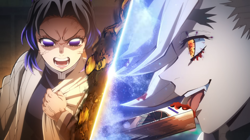 Featured Image: Shinobu vs Doma Gets New Footage in Second Official Demon Slayer: Infinity Castle VS Trailer