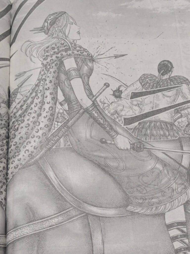 キングダム856話展開予想考察｜射抜かれたダント王と楊端和は？