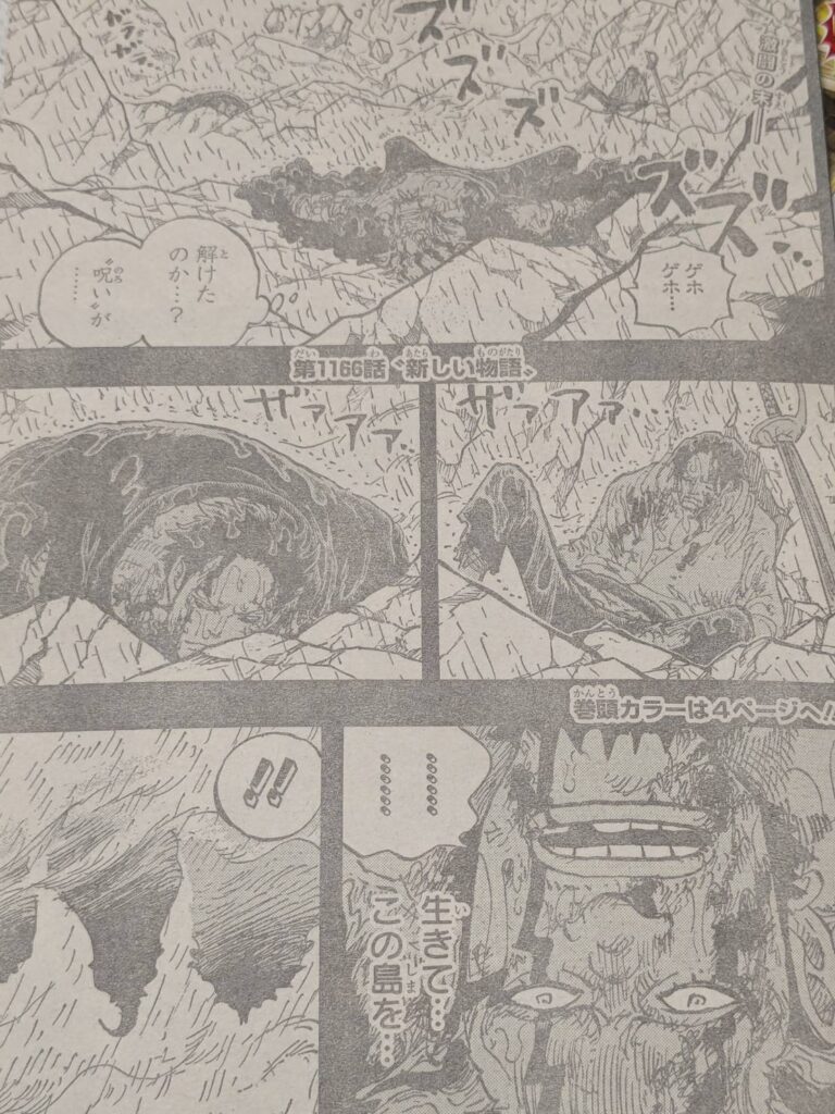 ワンピース1166話ネタバレ感想考察｜ゴッドバレー事件の終焉 | 【ワンピース考察】甲塚誓ノ介のいい芝居してますね！