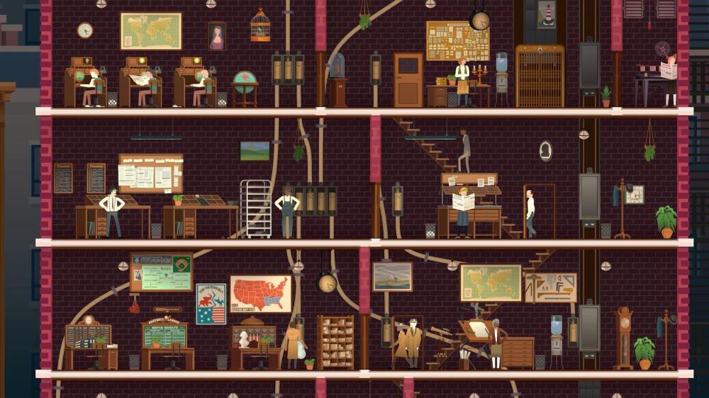 Review: News Tower Is An Involving Management Sim  Entertainium