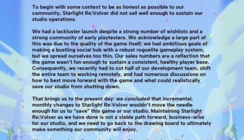 Anticipated anime action RPG halts updates just 3 months after launch because of poor sales