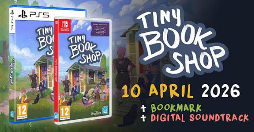 ‘Tiny Bookshop’ is coming physically to consoles on April 10th, 2026