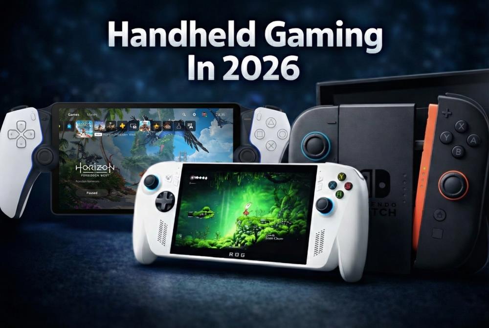 Handheld Gaming in 2026: Switch 2 vs PlayStation Portal vs ROG Xbox Ally