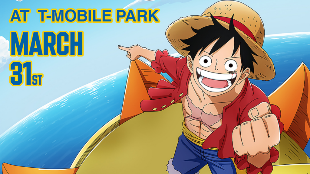 Featured Image: Toei Animation and ONE PIECE Return to Seattle for Mariners Night at T-Mobile Park on March 31