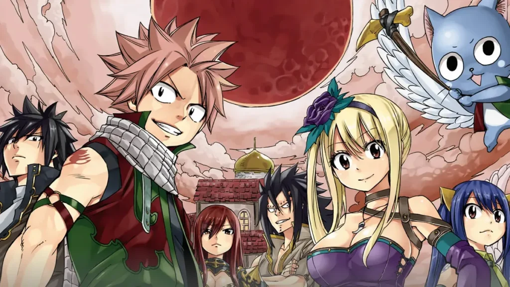 Fairy Tail ganha novo mangá em comemoração aos 20 anos